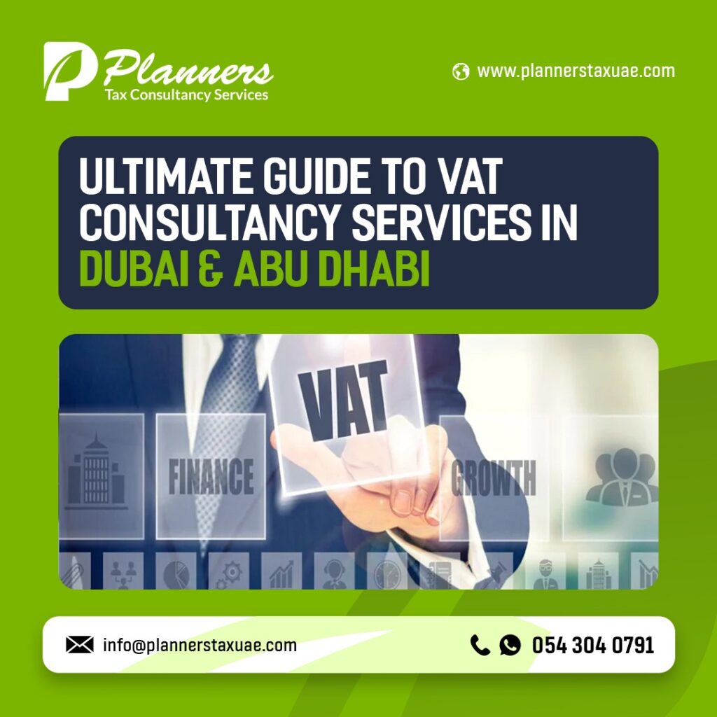 VAT consultants in Dubai and Abu Dhabi office